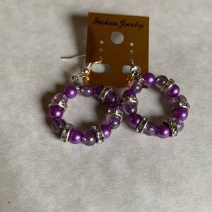Beaded earring
